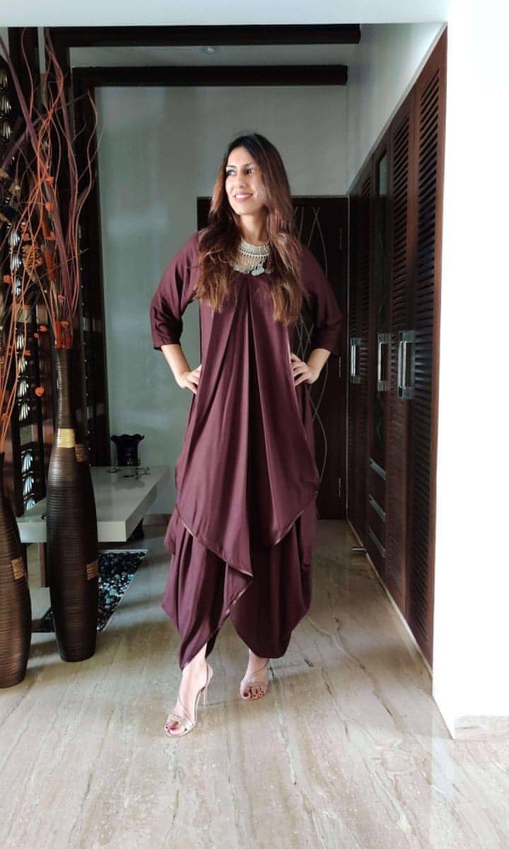 Indo Western Fusion Wear Label DC