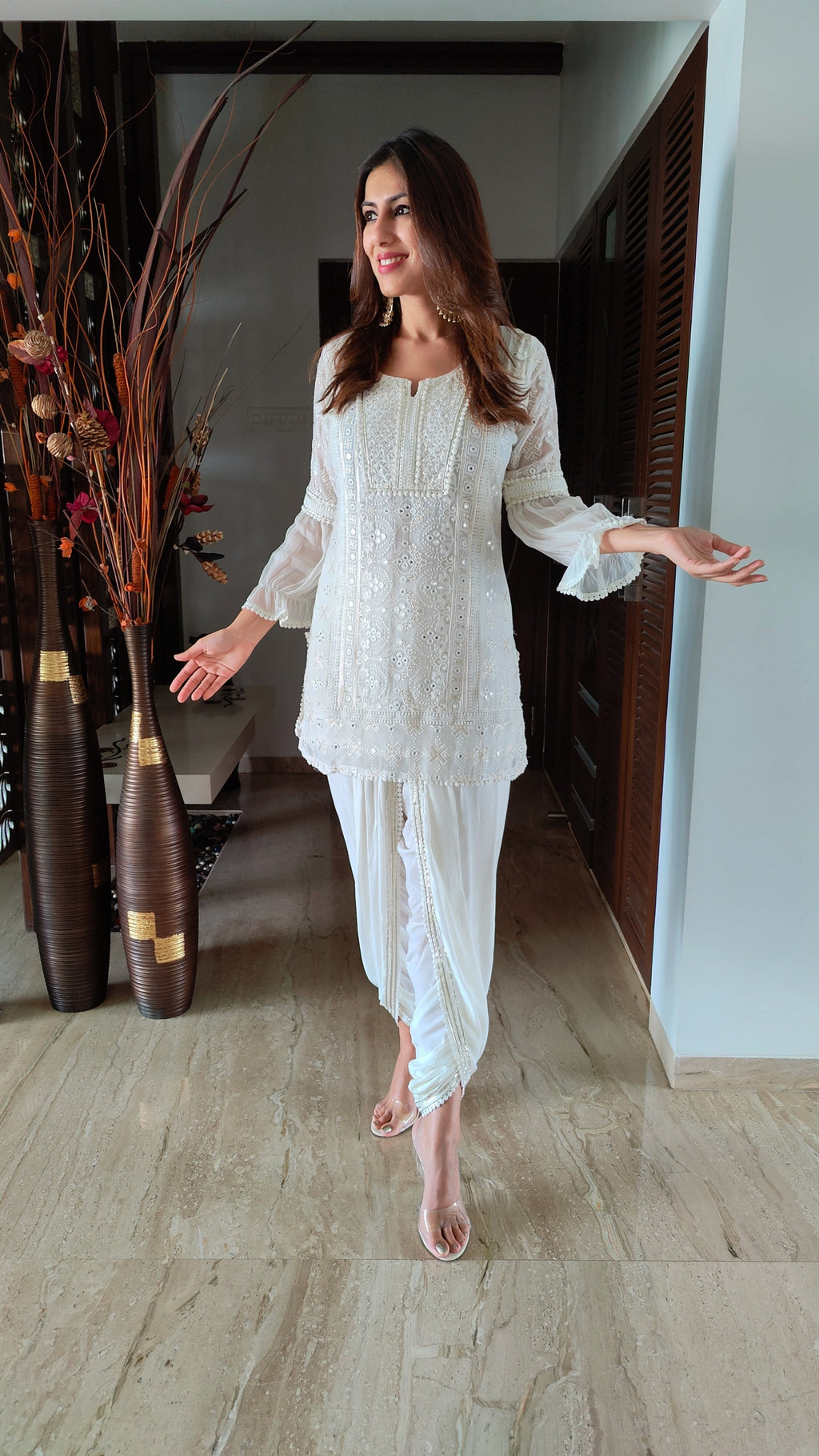 Indo-Western Fusion Dresses Label DC