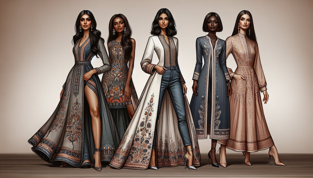 Indo Western Dress Label DC