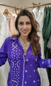 Kareena Purple Bandhini Shirt - view 10