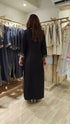 Party Black Kaftan Dress