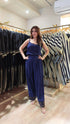 Blue Velvet Cutwork 3 Piece Farshi Set