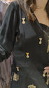 Black Gold Jumpsuit with Jacket