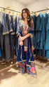 Blue Multicolor Sharara Set
