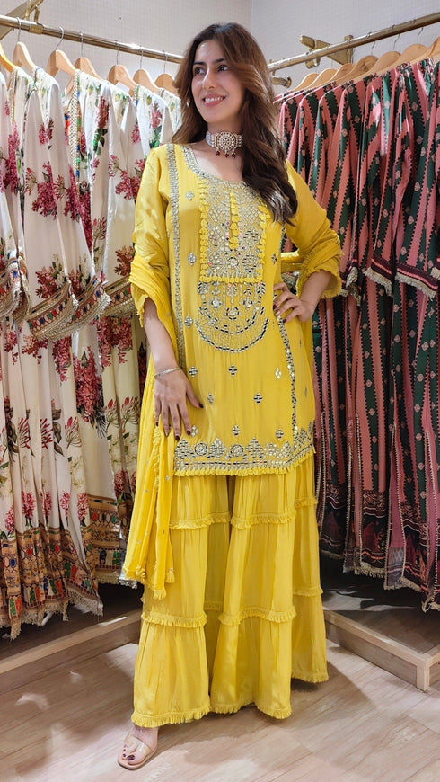 Yellow Mirror - Dupatta