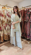 Champagne Grey Mirror - Duppatta - view 4