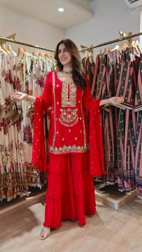 Red Mirror - Dupatta