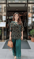 Green Velvet Cutwork 3 Piece Farshi Set