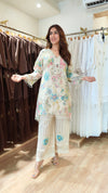 Blue Hakoba Kurta Set - view 3