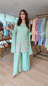 Pista Shimmer Tissue Sharara Set