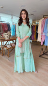 Pista Shimmer Tissue Sharara Set