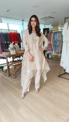 Jamdani 4 Piece Set With Necklace