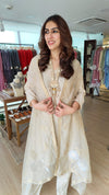 Jamdani 4 Piece Set With Necklace