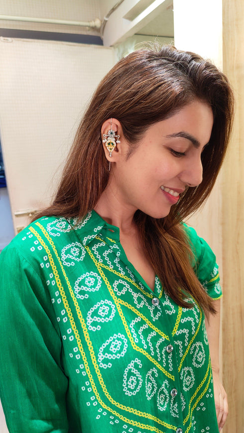 Green Bandhini Shirt