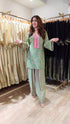 Green Pink Farshi Set for Summers
