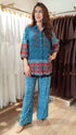 Blue Ajrakh Coord Set