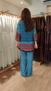 Blue Ajrakh Coord Set