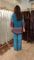 Blue Ajrakh Coord Set