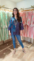 Indigo Mul Satin Shirt
