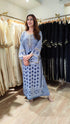Celebrity Blue Long Kurta Set