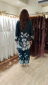 Green Floral Print Coord Set