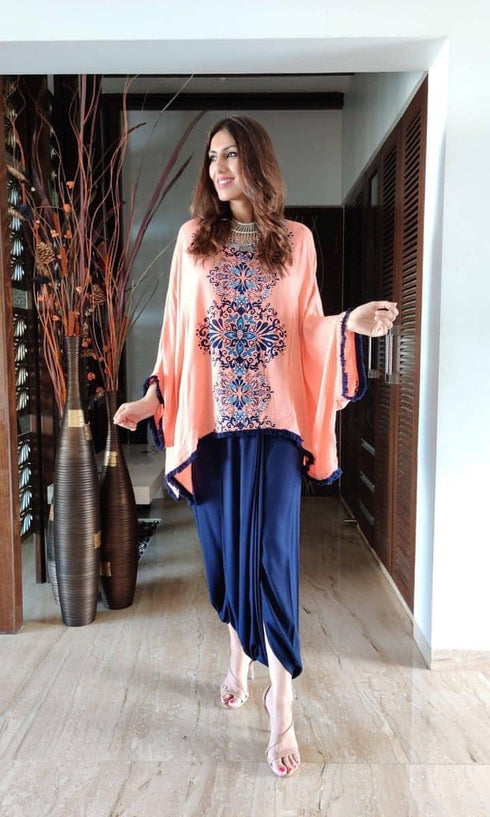 Black Dhoti - Only Bottom