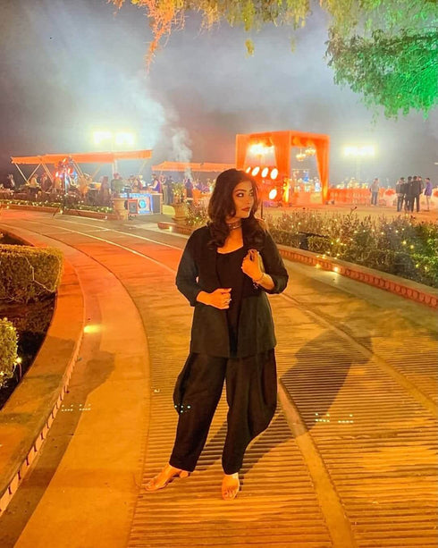 Black Jumpsuit with Jacket