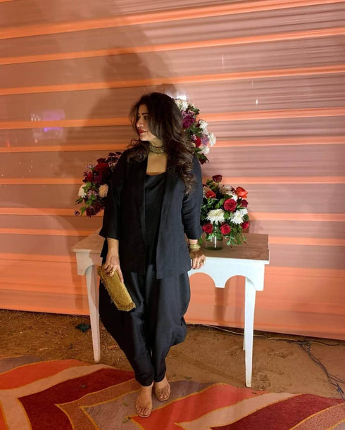 Black Jumpsuit with Jacket