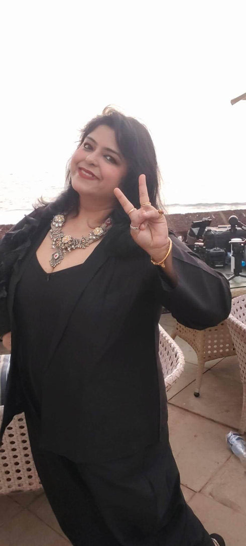 Black Jumpsuit with Jacket