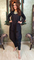 Black Jumpsuit with Jacket