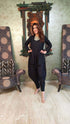 Black Jumpsuit with Jacket