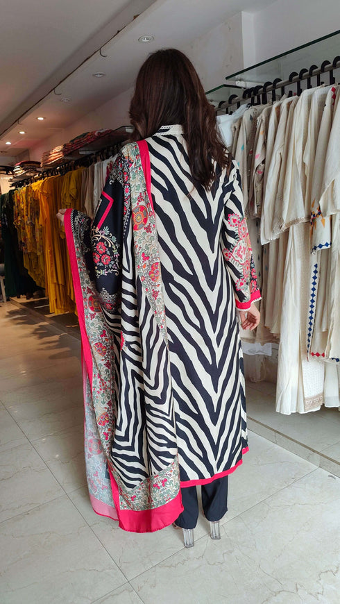 Black Pakistani Suit Set