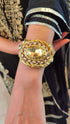 Golden Hand Cuff Bracelet