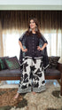 Black Three Piece Kaftan Coord