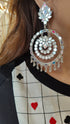 (@MasoomMinawala) Chandbali DC Statement Earrings