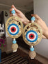 Blue Evil Eye Shubh Labh Set - Accessory
