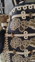 Bronze Black Handcrafted Embroidery Tote Bag