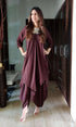 Brown Butterfly Dress