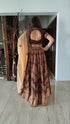 Brown Lehenga Set