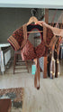 Brown Lehenga Set