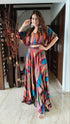 (@Debina Bonnerjee) Stripe Technicolour Coord Set