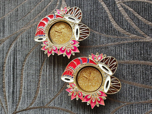 Dholak Shehnai Diya Set - Accessory