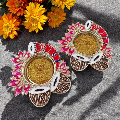 Dholak Shehnai Diya Set - Accessory
