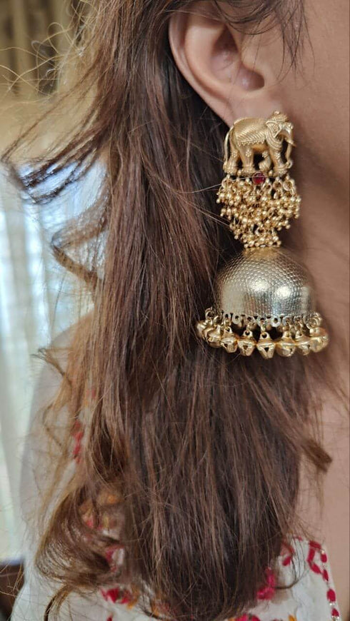 Cream and Red Mirror Work Suit Set