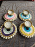 Evil Eye Diya Set - Accessory