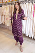Festive Purple Pathani Set