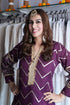 Festive Purple Pathani Set
