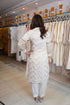Festive White Pathani Set
