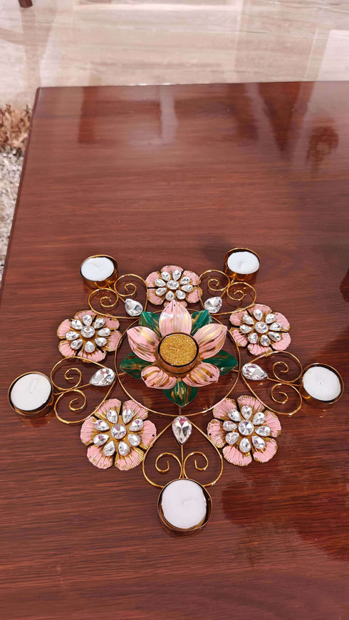 Flower Candle Set - Accessory