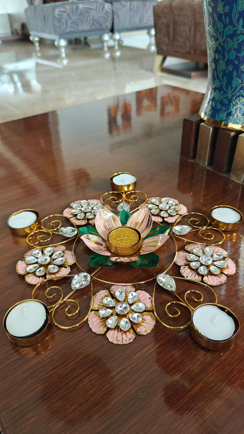 Flower Candle Set - Accessory